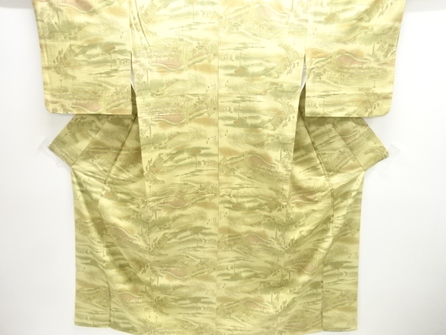 Japanese Kimono / Tsumugi Omeshi Silk